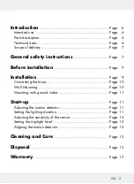 Preview for 7 page of LIVARNO LUX 271694 Assembly, Operating And Safety Instructions