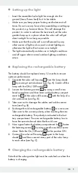 Предварительный просмотр 9 страницы LIVARNO LUX 273525 Operation And Safety Notes