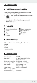 Предварительный просмотр 29 страницы LIVARNO LUX 273525 Operation And Safety Notes