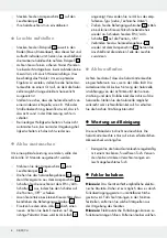 Preview for 8 page of LIVARNO LUX 273745 Assembly, Operating And Safety Instructions