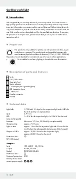 Предварительный просмотр 10 страницы LIVARNO LUX 275248 Operation And Safety Notes