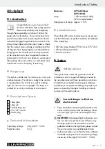 Preview for 11 page of LIVARNO LUX 2772-012L ou Operation And Safety Notes