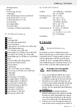 Preview for 7 page of LIVARNO LUX 277907 Assembly, Operating And Safety Instructions