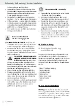 Preview for 8 page of LIVARNO LUX 277907 Assembly, Operating And Safety Instructions