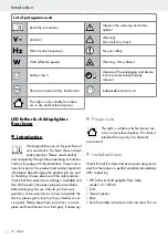 Preview for 12 page of LIVARNO LUX 279054 Assembly, Operating And Safety Instructions