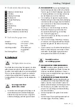 Preview for 25 page of LIVARNO LUX 279054 Assembly, Operating And Safety Instructions