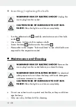 Предварительный просмотр 12 страницы LIVARNO LUX 279080 Operation And Safety Notes