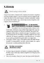 Предварительный просмотр 21 страницы LIVARNO LUX 279080 Operation And Safety Notes