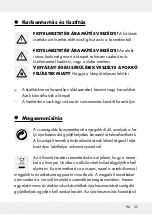 Предварительный просмотр 25 страницы LIVARNO LUX 279080 Operation And Safety Notes