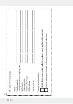 Предварительный просмотр 28 страницы LIVARNO LUX 279080 Operation And Safety Notes