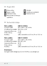 Предварительный просмотр 46 страницы LIVARNO LUX 279080 Operation And Safety Notes