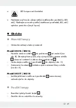 Предварительный просмотр 49 страницы LIVARNO LUX 279080 Operation And Safety Notes