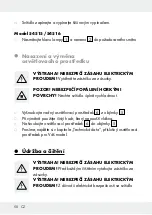 Предварительный просмотр 50 страницы LIVARNO LUX 279080 Operation And Safety Notes