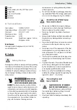 Предварительный просмотр 6 страницы LIVARNO LUX 279106 Operation And Safety Notes