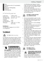 Предварительный просмотр 24 страницы LIVARNO LUX 279106 Operation And Safety Notes