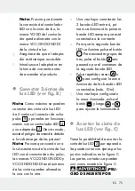 Предварительный просмотр 76 страницы LIVARNO LUX 279823 Operation And Safety Notes