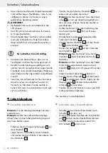 Предварительный просмотр 32 страницы LIVARNO LUX 280031 Assembly, Operating And Safety Instructions