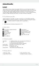 Предварительный просмотр 12 страницы LIVARNO LUX 282451 Assembly, Operating And Safety Instructions