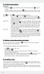 Предварительный просмотр 29 страницы LIVARNO LUX 282451 Assembly, Operating And Safety Instructions