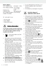 Предварительный просмотр 6 страницы LIVARNO LUX 282512 Operation And Safety Notes