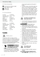 Предварительный просмотр 6 страницы LIVARNO LUX 283490 Operation And Safety Notes