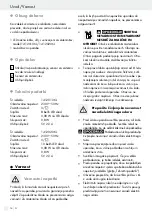 Предварительный просмотр 14 страницы LIVARNO LUX 283490 Operation And Safety Notes