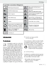 Предварительный просмотр 27 страницы LIVARNO LUX 283490 Operation And Safety Notes