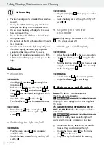 Preview for 14 page of LIVARNO LUX 284923 Assembly, Operating And Safety Instructions