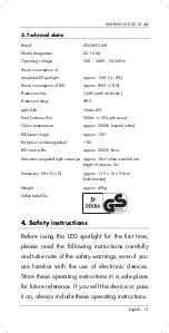 Preview for 15 page of LIVARNO LUX 285328 Operating Instructions And Safety Instructions