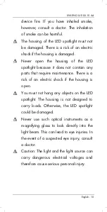 Preview for 17 page of LIVARNO LUX 285328 Operating Instructions And Safety Instructions