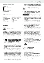 Предварительный просмотр 6 страницы LIVARNO LUX 285629 Operation And Safety Notes