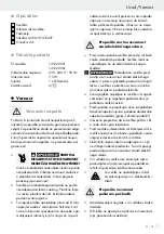 Предварительный просмотр 12 страницы LIVARNO LUX 285629 Operation And Safety Notes