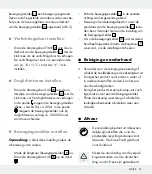 Preview for 31 page of LIVARNO LUX 286954 Assembly, Operating And Safety Instructions