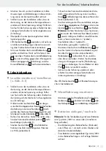 Предварительный просмотр 9 страницы LIVARNO LUX 288149 Assembly, Operating And Safety Instructions