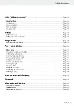 Предварительный просмотр 13 страницы LIVARNO LUX 288149 Assembly, Operating And Safety Instructions