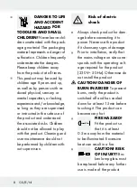 Preview for 8 page of LIVARNO LUX 288404 Assembly, Operating And Safety Instructions