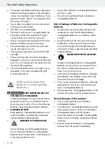 Предварительный просмотр 16 страницы LIVARNO LUX 288412 Operation And Safety Notes