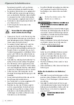 Предварительный просмотр 24 страницы LIVARNO LUX 288412 Operation And Safety Notes