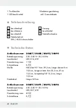 Preview for 48 page of LIVARNO LUX 288502 Operation And Safety Notes