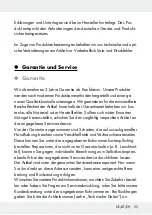 Preview for 55 page of LIVARNO LUX 288502 Operation And Safety Notes