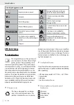 Preview for 13 page of LIVARNO LUX 288511 Operation And Safety Notes