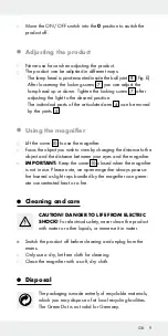 Preview for 9 page of LIVARNO LUX 288689 Operation And Safety Notes