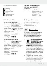 Preview for 6 page of LIVARNO LUX 288717 Operation And Safety Notes