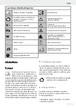 Предварительный просмотр 12 страницы LIVARNO LUX 289424 Operation And Safety Notes