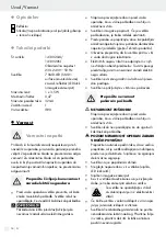 Предварительный просмотр 13 страницы LIVARNO LUX 289424 Operation And Safety Notes