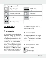 Preview for 13 page of LIVARNO LUX 292043 Operation And Safety Notes