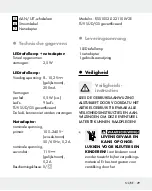 Preview for 29 page of LIVARNO LUX 292043 Operation And Safety Notes