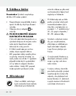 Preview for 40 page of LIVARNO LUX 292043 Operation And Safety Notes