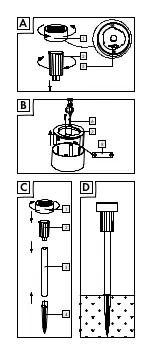 Предварительный просмотр 3 страницы LIVARNO LUX 292066 Operation And Safety Notes