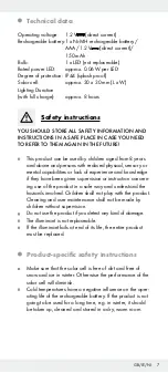 Предварительный просмотр 7 страницы LIVARNO LUX 292066 Operation And Safety Notes